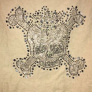 LAST CHANCE Miss Me Rhinestone Corduroy Blouse